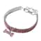 Rhinestone Crystal Dog Collar With Custom Engraving 10
