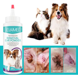 pet ear hair removal cleaning powder 30g