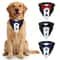 Elegant Pet Wedding Collar With Bow Tie Bandana 0
