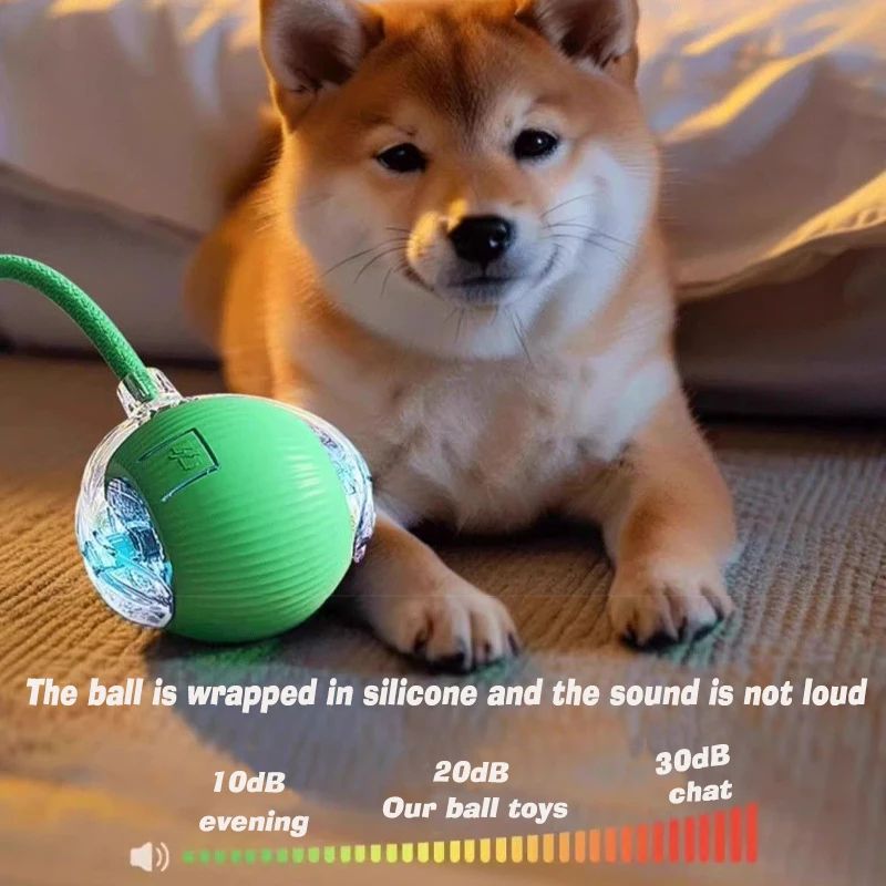 Smart Automatic Rolling Interactive Dog Ball Toy 3