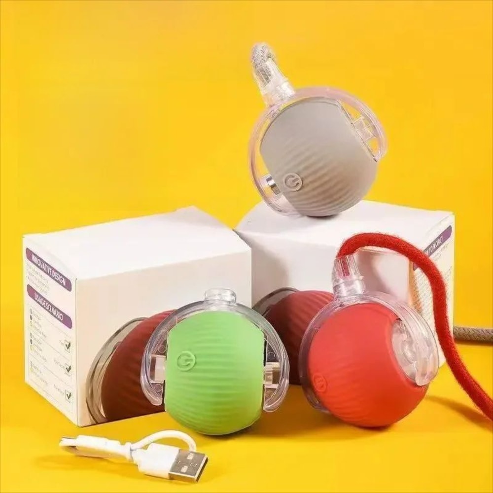 Smart Automatic Rolling Interactive Dog Ball Toy 6