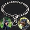 Stainless Steel Snake Chain Dog Training Collar 0