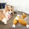 Interactive Plush Chicken Leg Squeaky Dog Toy 1