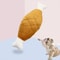 Interactive Plush Chicken Leg Squeaky Dog Toy 2