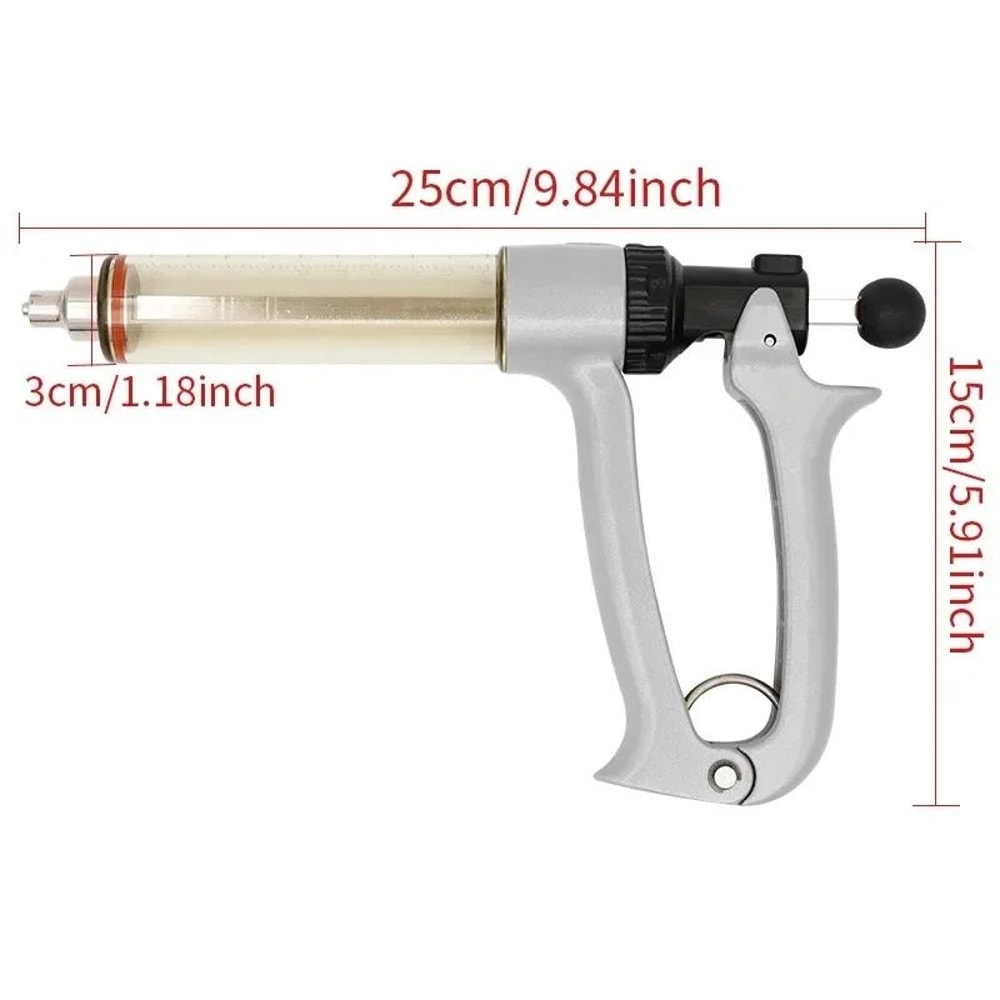 Semi Automatic Veterinary Vaccine Injection Syringe 1