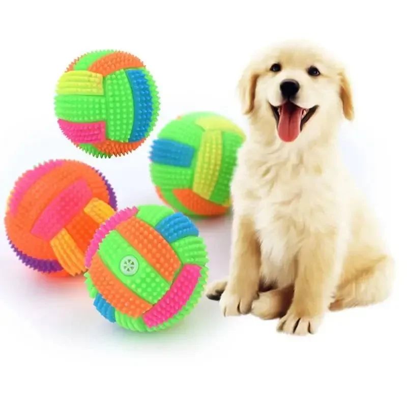 LED Glowing Interactive Dog Ball Chew Toy 2
