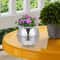 Disco Ball Mirror Flower Pot Vase 6