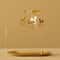Gold Rotating Tealight Candle Holder 11