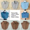 Vintage Detachable Fake Collar Blouse For Women 3