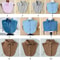 Vintage Detachable Fake Collar Blouse For Women 6