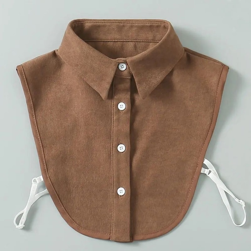 Vintage Detachable Fake Collar Blouse For Women 14