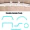 Modern Bendable Curtain Rail Track With Nano Silencer 4
