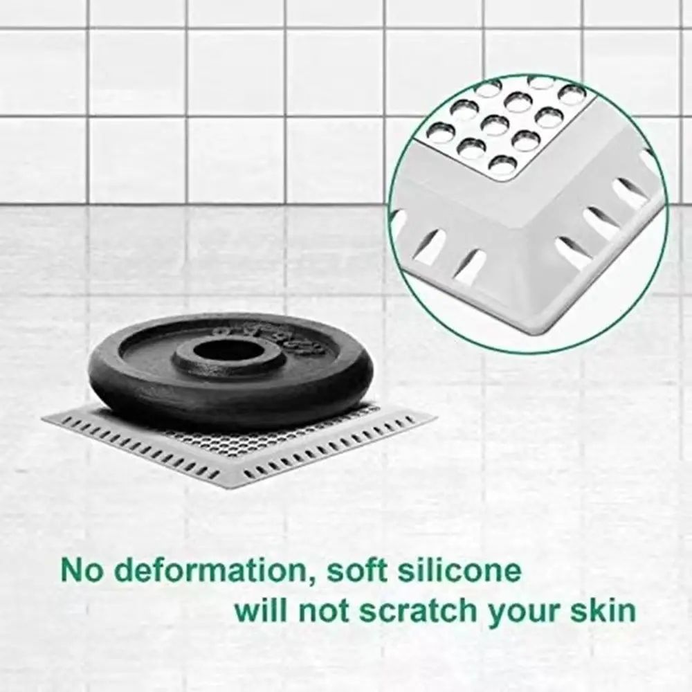 Stainless Steel Shower Drain Hair Catcher Filter 8