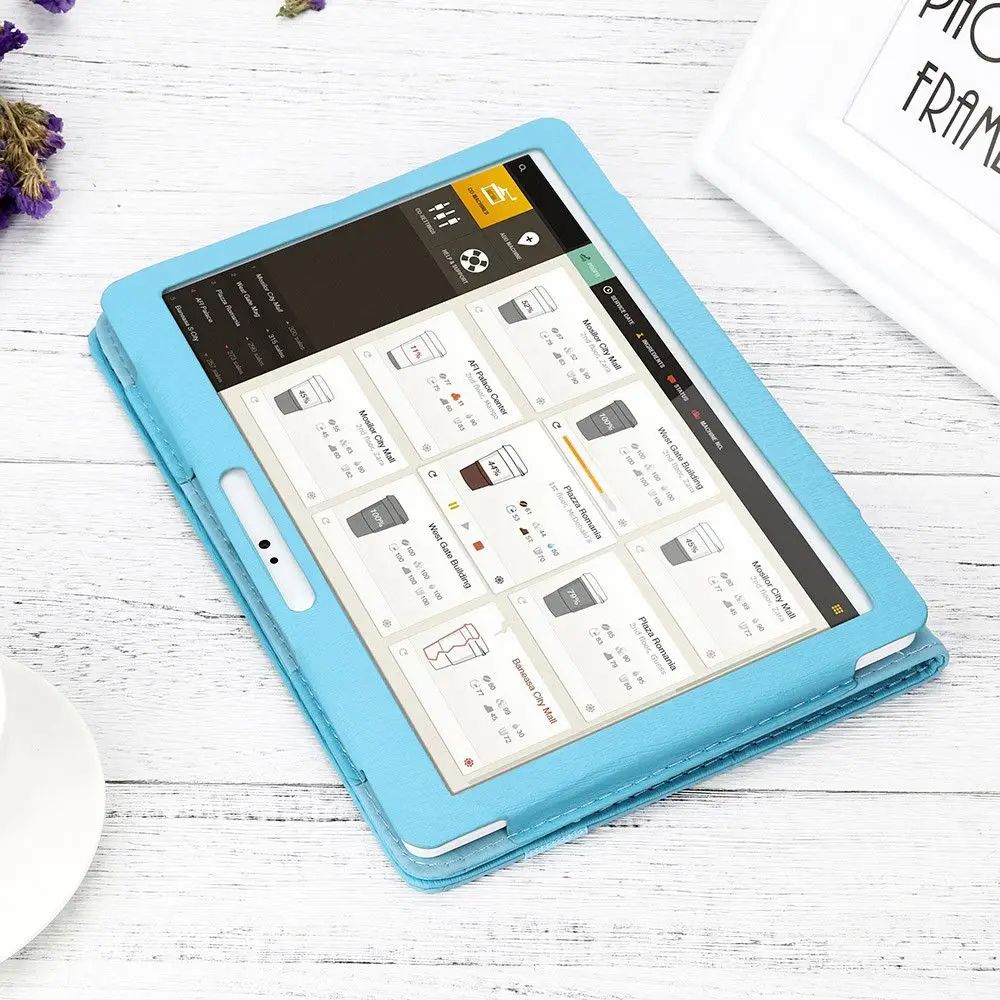 Universal Leather Flip Stand Tablet Case 101 Inch 2