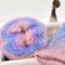 Rainbow Gradient Organic Cotton Crochet Yarn 5