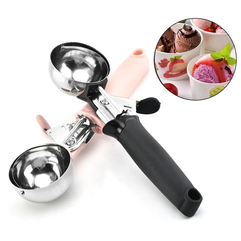Stainless Steel Ice Cream Scoop And Fruit Baller 8