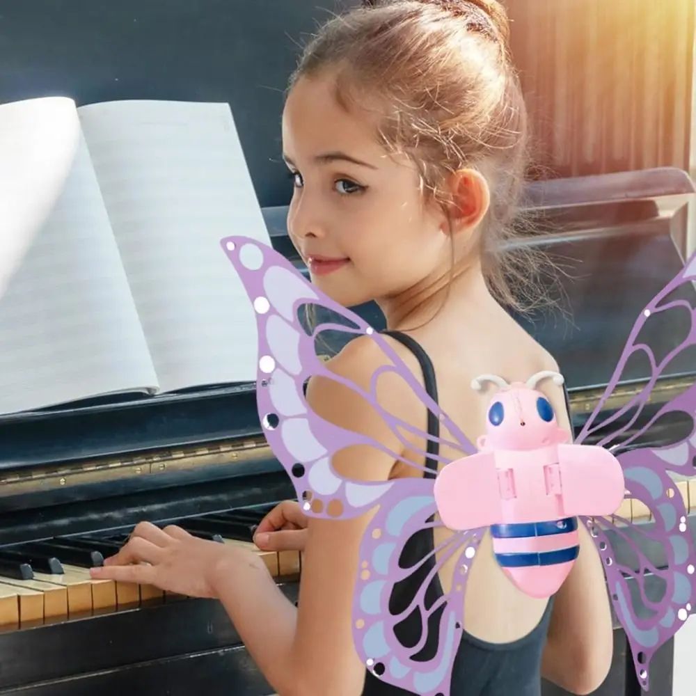 LED Light Up Fairy Wings For Girls Kids Costume 4