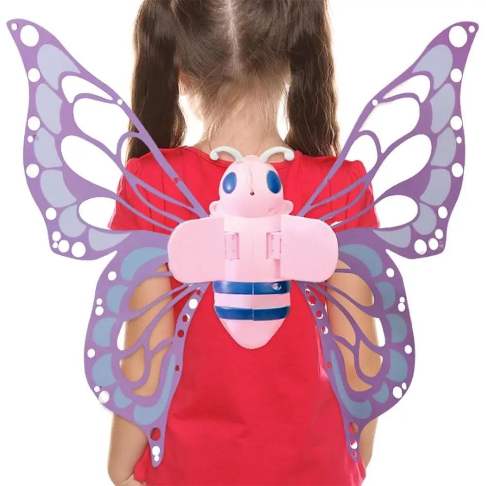 LED Light Up Fairy Wings For Girls Kids Costume 7