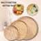 Handwoven Bamboo Fruit Bread Basket Storage Tray 7