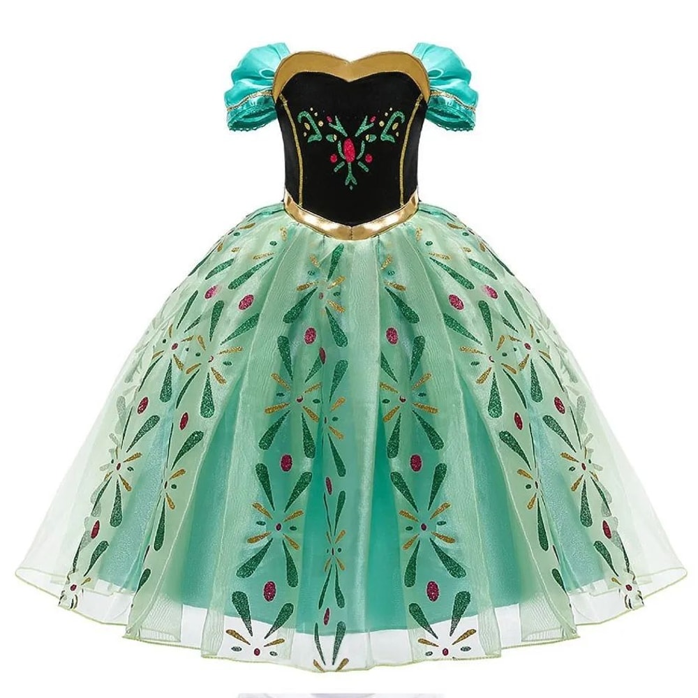 Girls Princess Cosplay Dress Costume For Kids 1