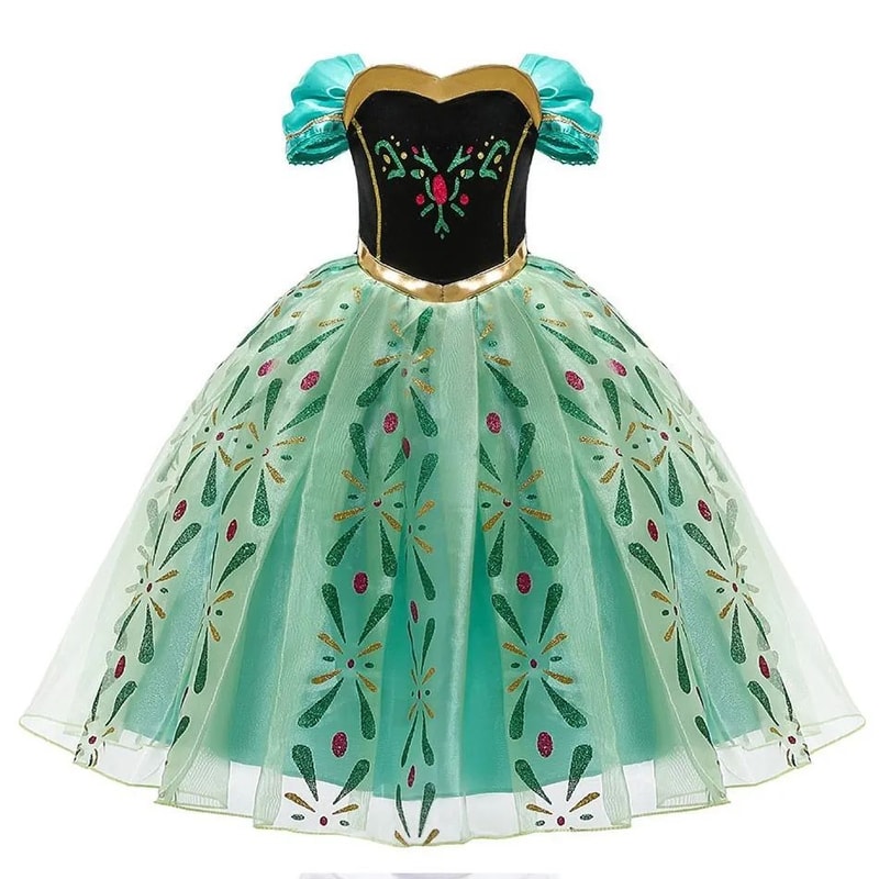 Girls Princess Cosplay Dress Costume For Kids 1
