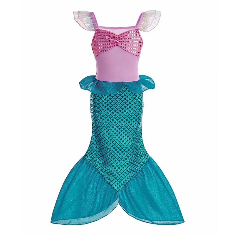 Girls Princess Cosplay Dress Costume For Kids 11