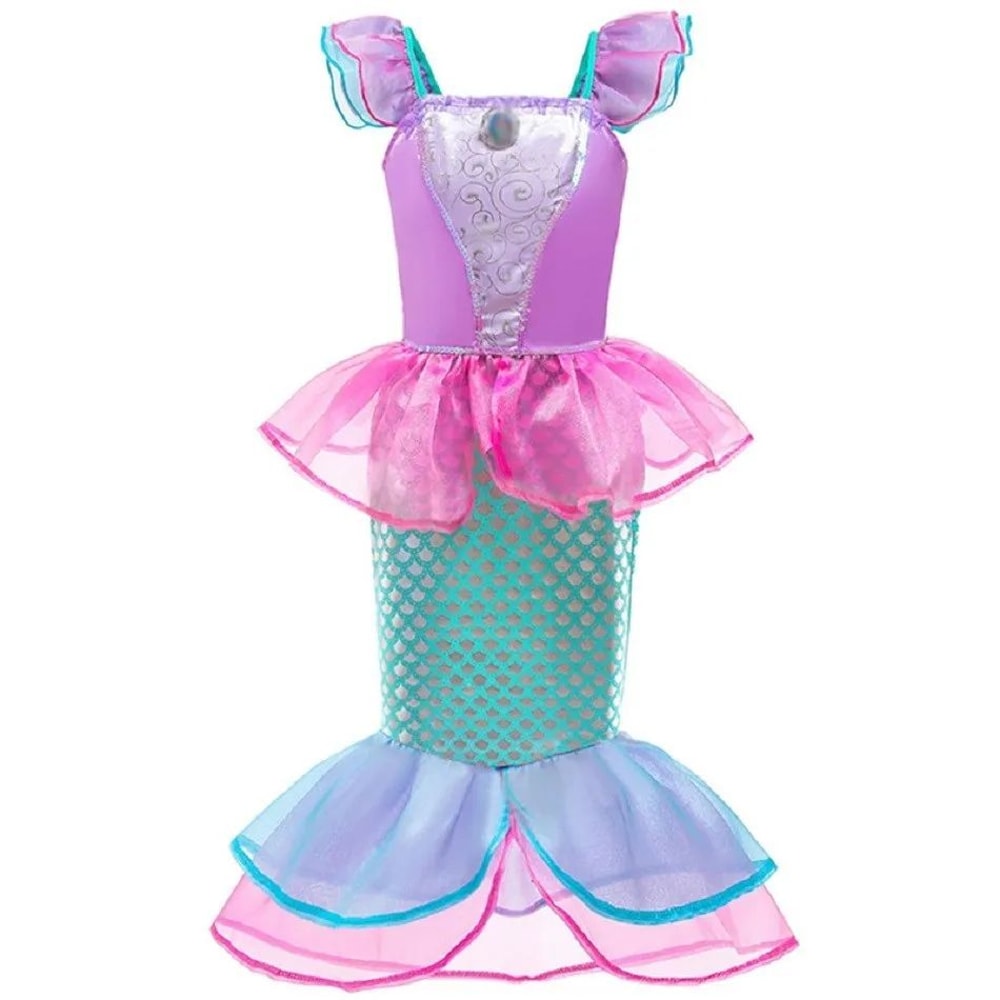 Girls Princess Cosplay Dress Costume For Kids 12