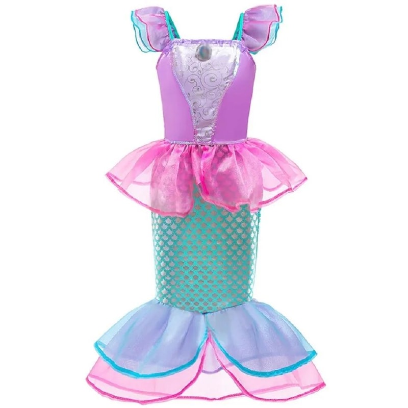Girls Princess Cosplay Dress Costume For Kids 12
