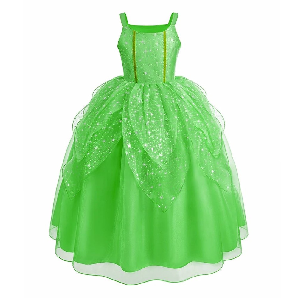 Girls Princess Cosplay Dress Costume For Kids 13
