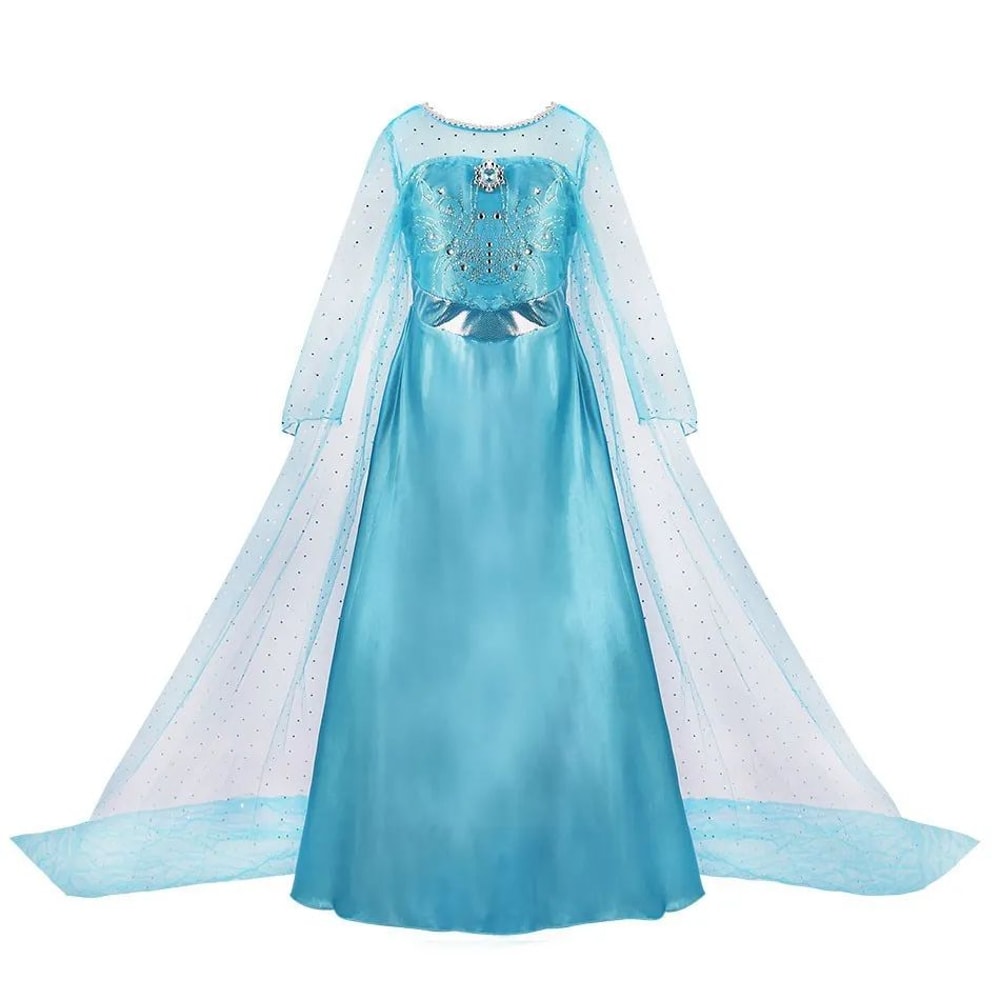 Girls Princess Cosplay Dress Costume For Kids 7