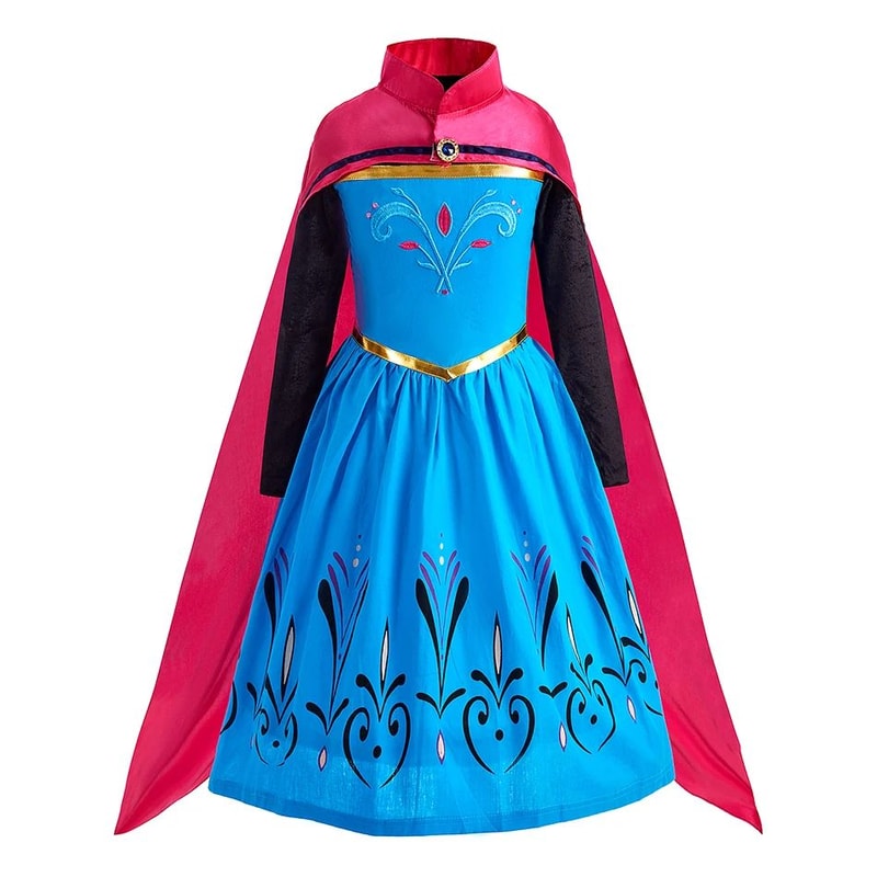 Girls Princess Cosplay Dress Costume For Kids 14