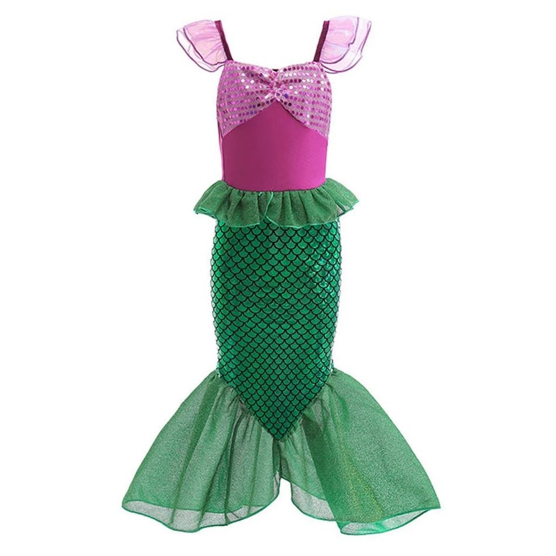 Girls Princess Cosplay Dress Costume For Kids 15