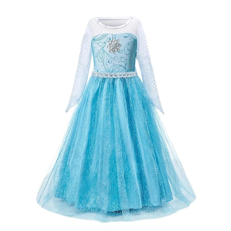 Girls Princess Cosplay Dress Costume For Kids 18