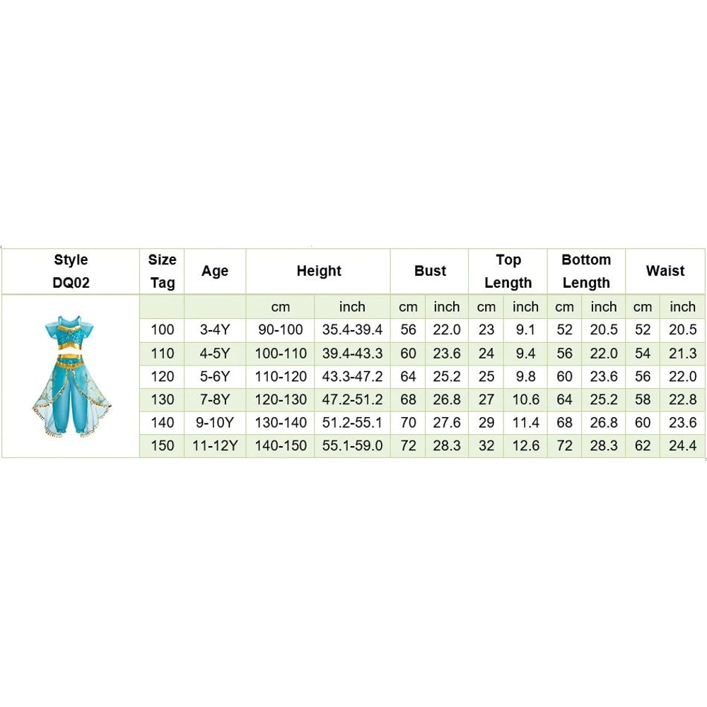 Girls Princess Cosplay Dress Costume For Kids 27