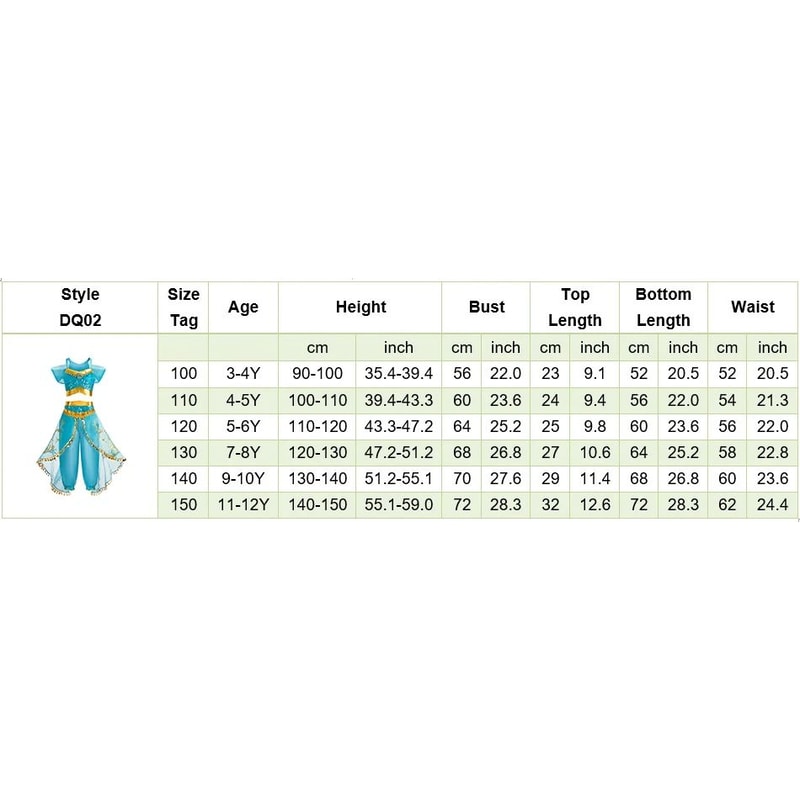 Girls Princess Cosplay Dress Costume For Kids 27
