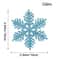 Pink Glitter Snowflake Christmas Tree Ornaments Set 27