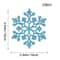 Pink Glitter Snowflake Christmas Tree Ornaments Set 28