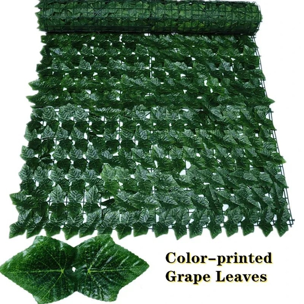 Artificial Ivy Leaf Privacy Fence Panel 12