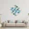 Wooden Fish Coastal Beach Wall Decor Set 4