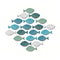 Wooden Fish Coastal Beach Wall Decor Set 6