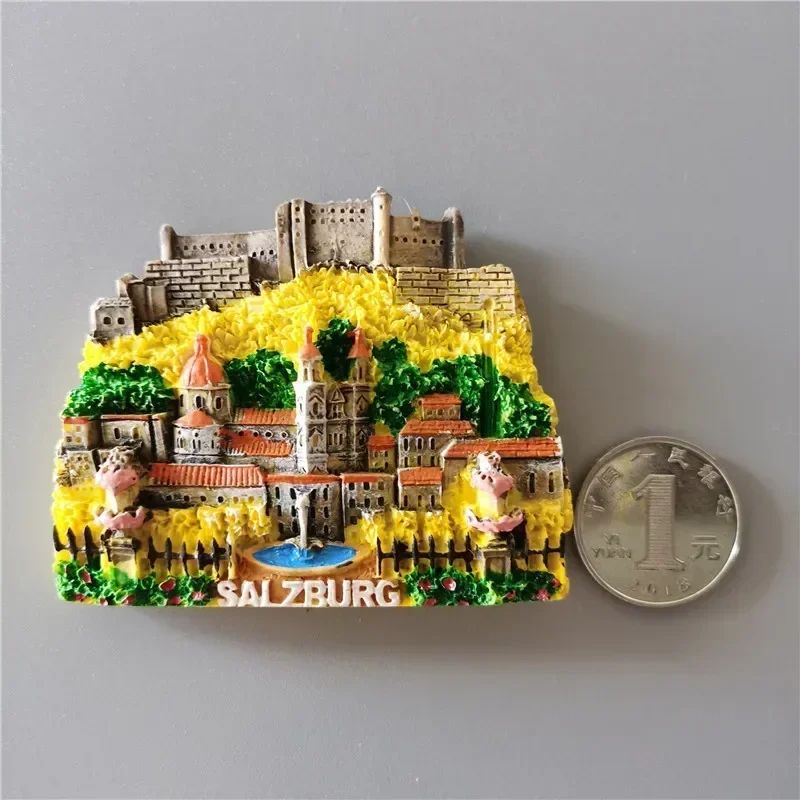 Austria Vienna Salzburg Fridge Magnet Souvenir 8