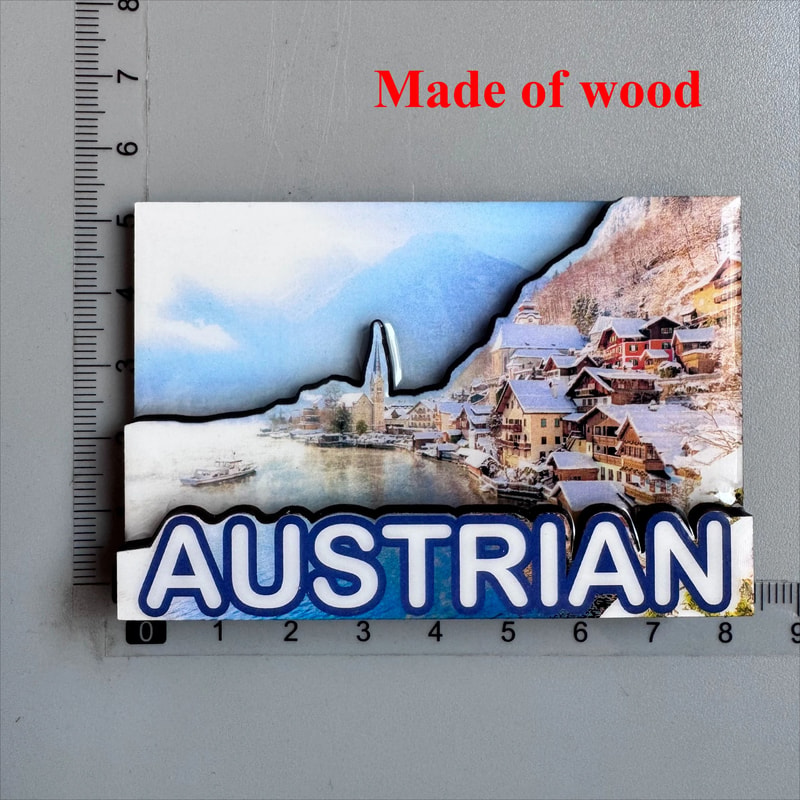 Austria Vienna Salzburg Fridge Magnet Souvenir 21