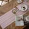 Green Boho Farmhouse Table Runner 8