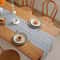Green Boho Farmhouse Table Runner 9