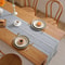 Green Boho Farmhouse Table Runner 9