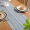 Green Boho Farmhouse Table Runner 11