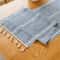 Green Boho Farmhouse Table Runner 12
