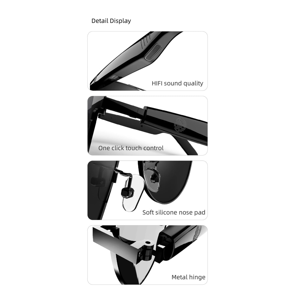 SG11 PRO Smart Bluetooth Audio Sunglasses 8