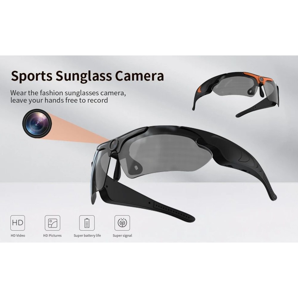 HD 1080P Smart Glasses Camera With Polarized Lens 6