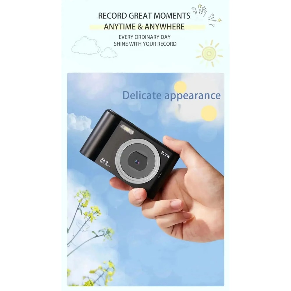 1080P Kids Digital Camera With 8X Zoom Autofocus 6